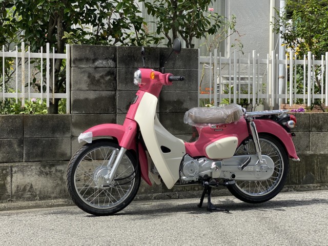 スーパーカブ50 サマーピンク 天気の子 ｖｅｒ ホンダ 愛媛県 プロスタクボ 中古バイク詳細 中古バイク探しはmjbikeで