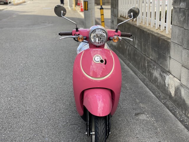 ジョルノ 単色ピンク ホンダ 愛媛県 プロスタクボ 中古バイク詳細 中古バイク探しはmjbikeで